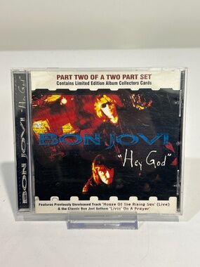 🤯5 for $20🤯 Bon Jovi “Hey God” CD Single [Pop Rock]